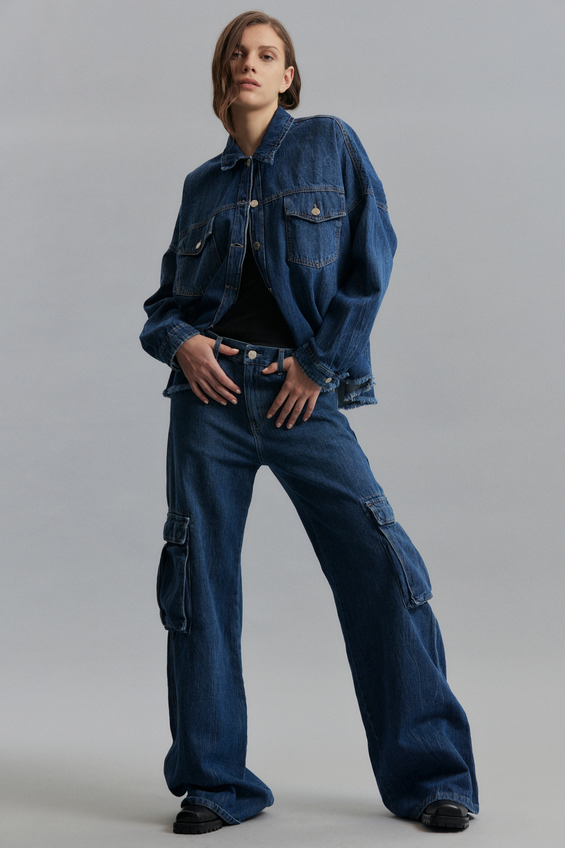 JEANS CARGO GIGI IRONIC