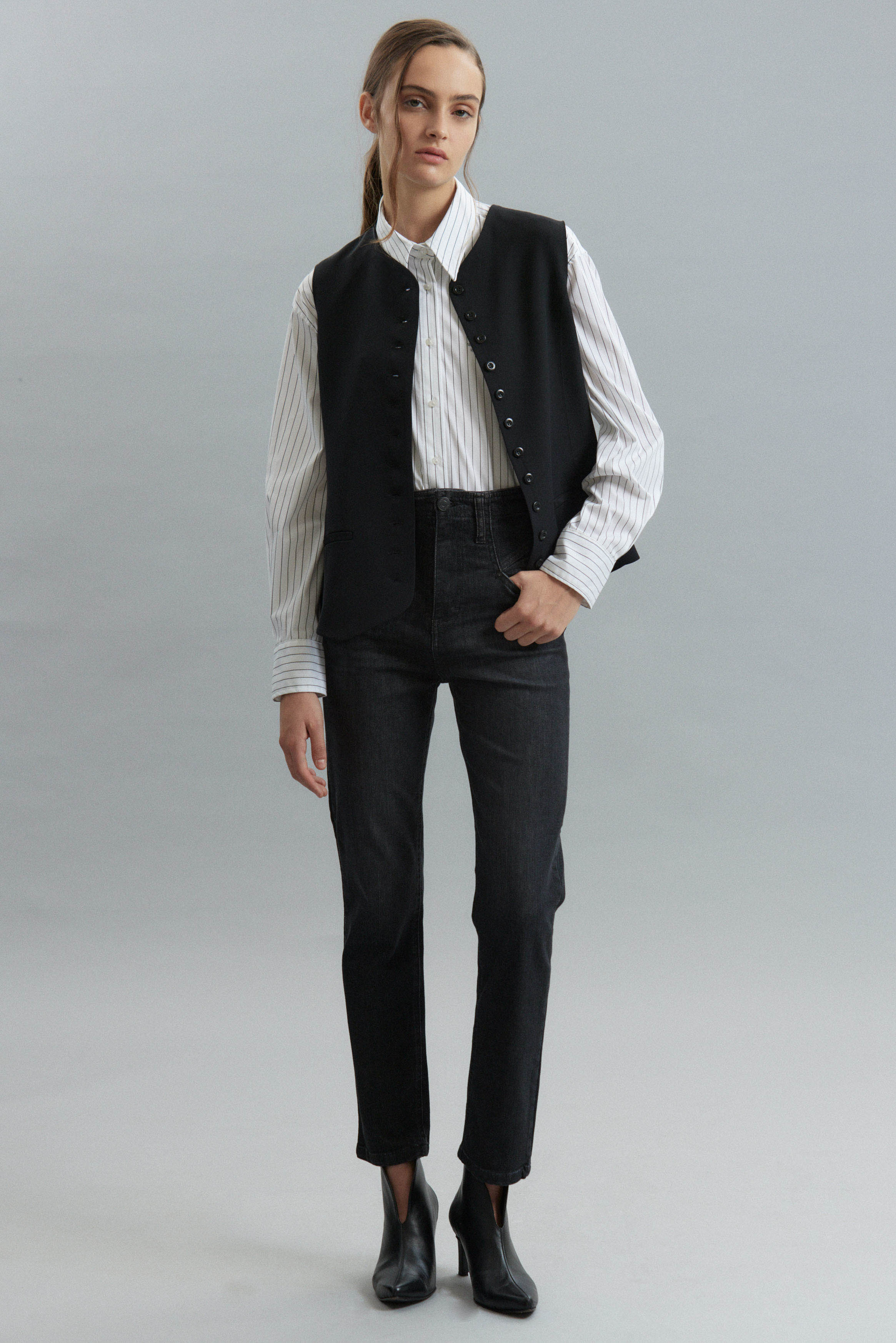 JEANS ISA BLACK
