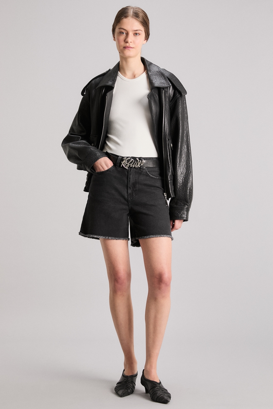 SHORT TASH DEEP BLACK