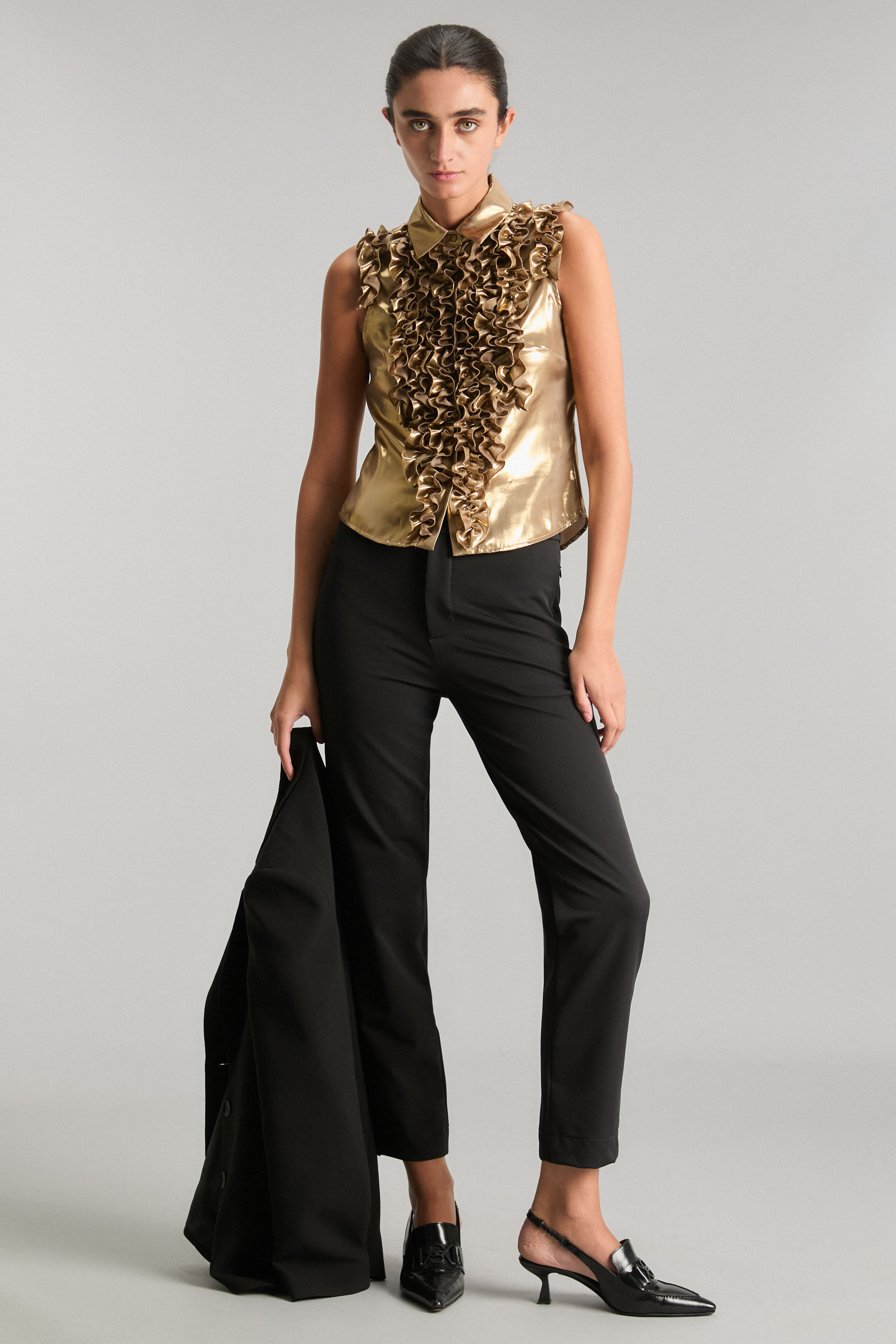 CAMISA GOLDEN BLOOM