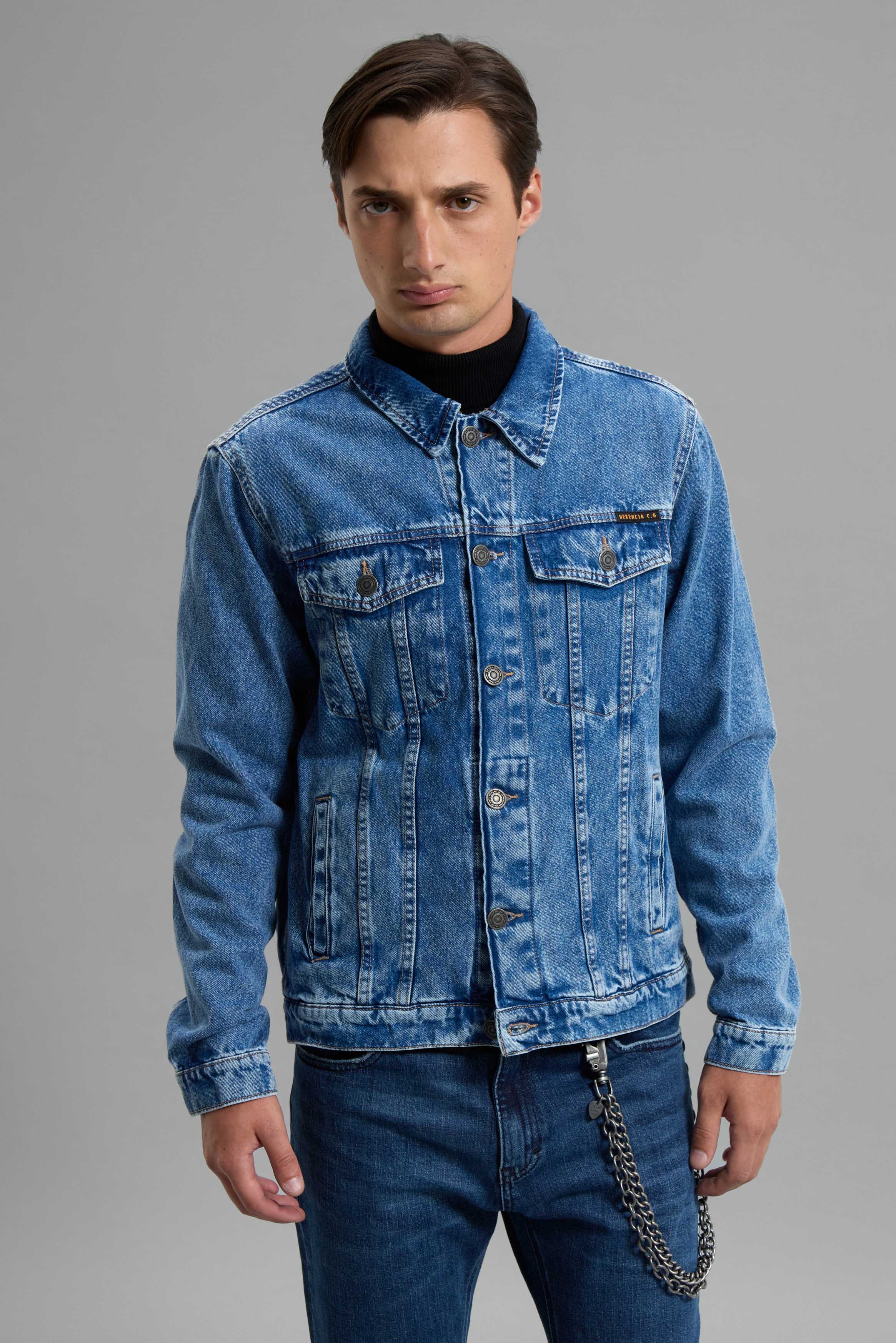 CAMPERA STONE LIGHT BLUE