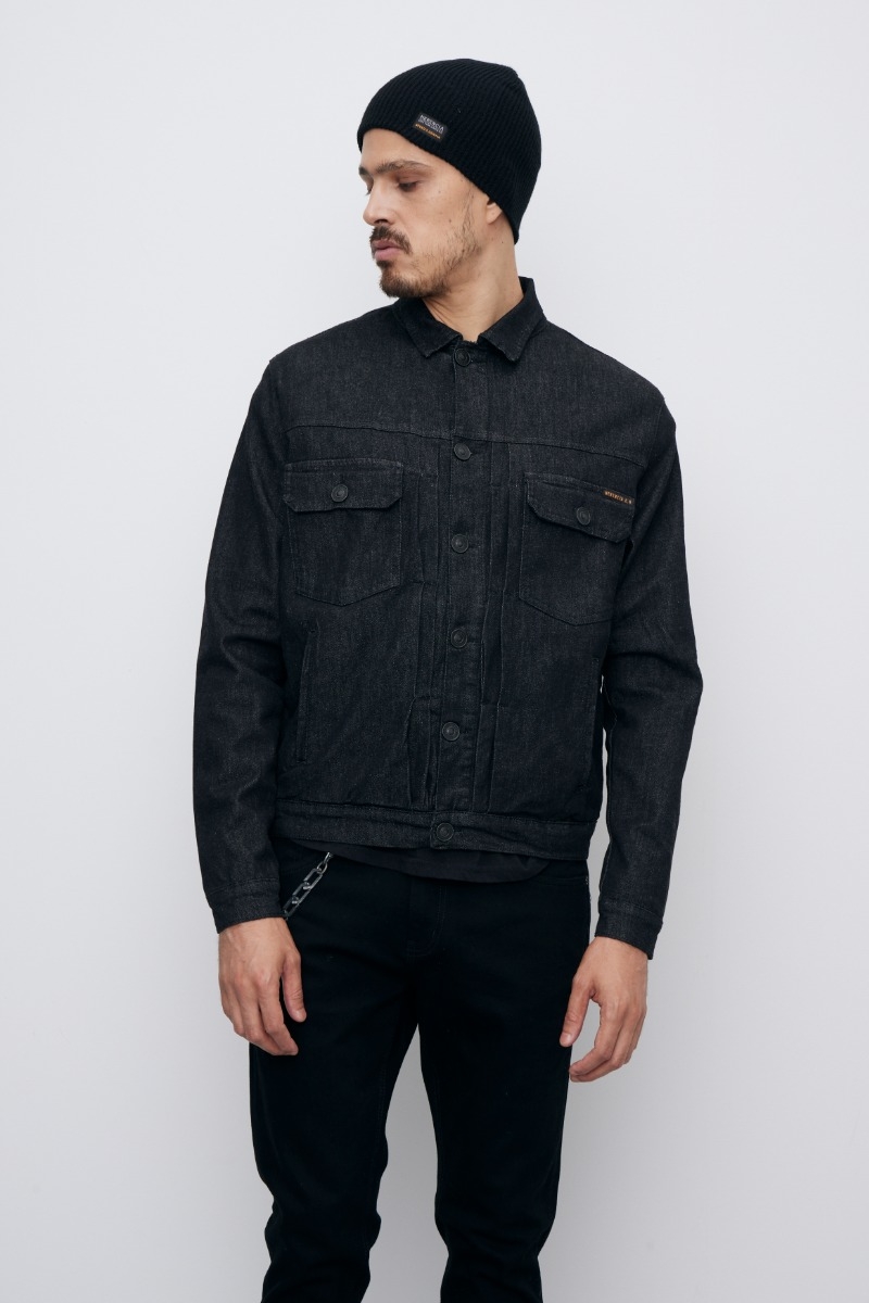 CAMPERA STONE SUQARED BLACK