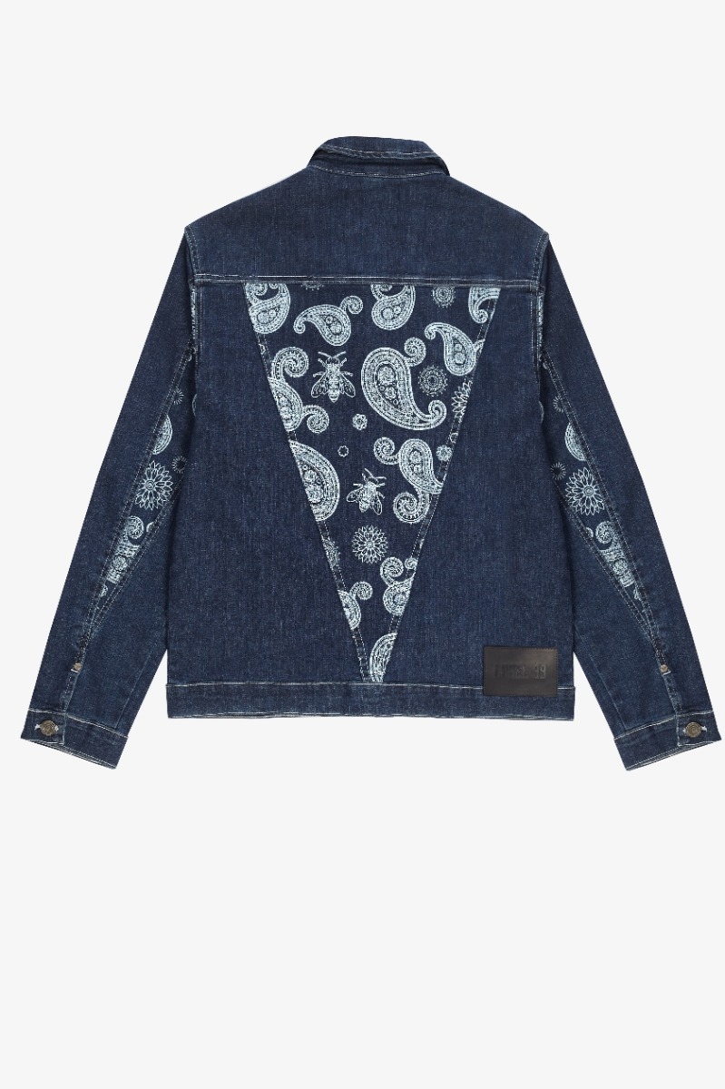 CAMPERA LABEL VEGNA BLUE