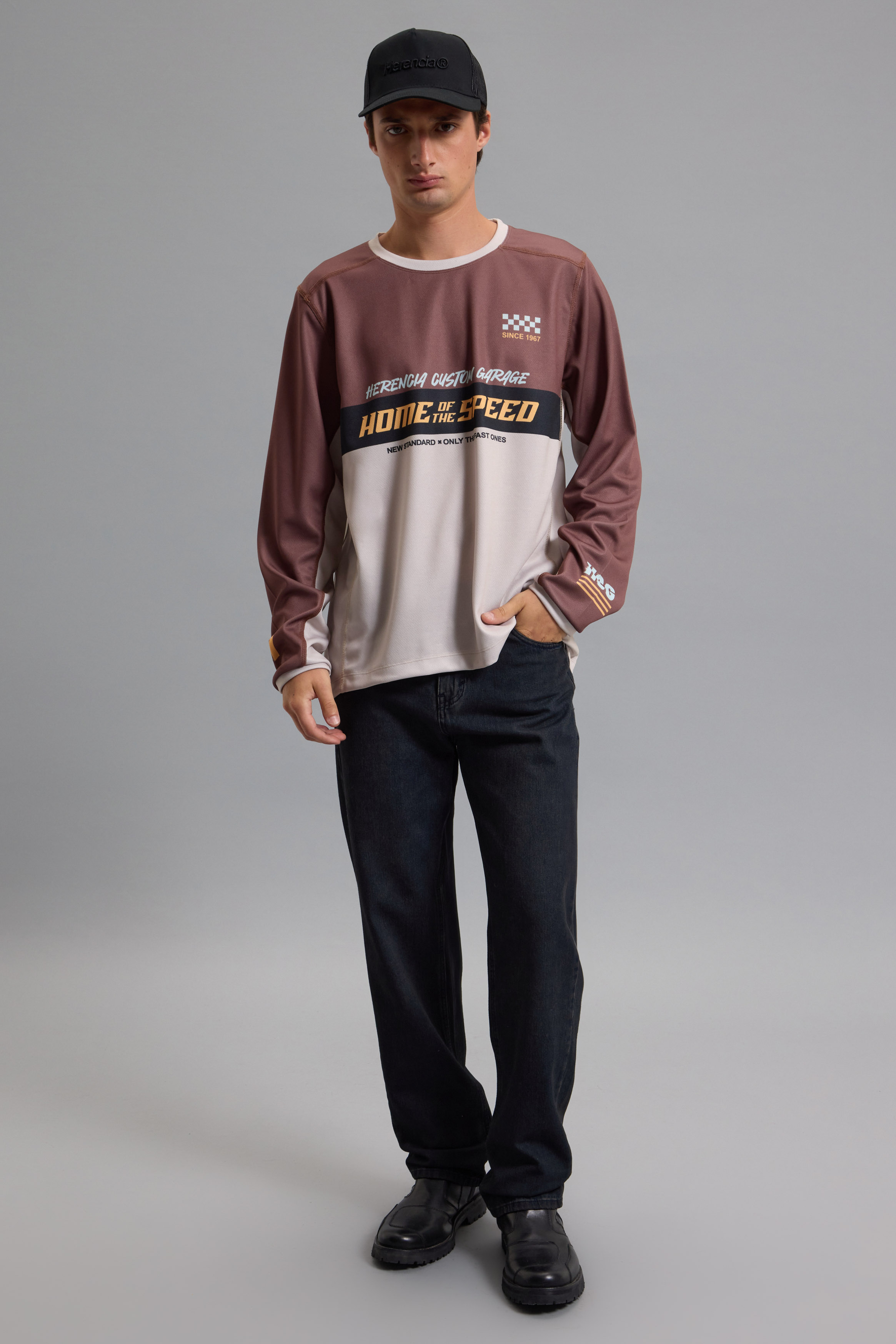 JEANS DRAKE MUD BLACK