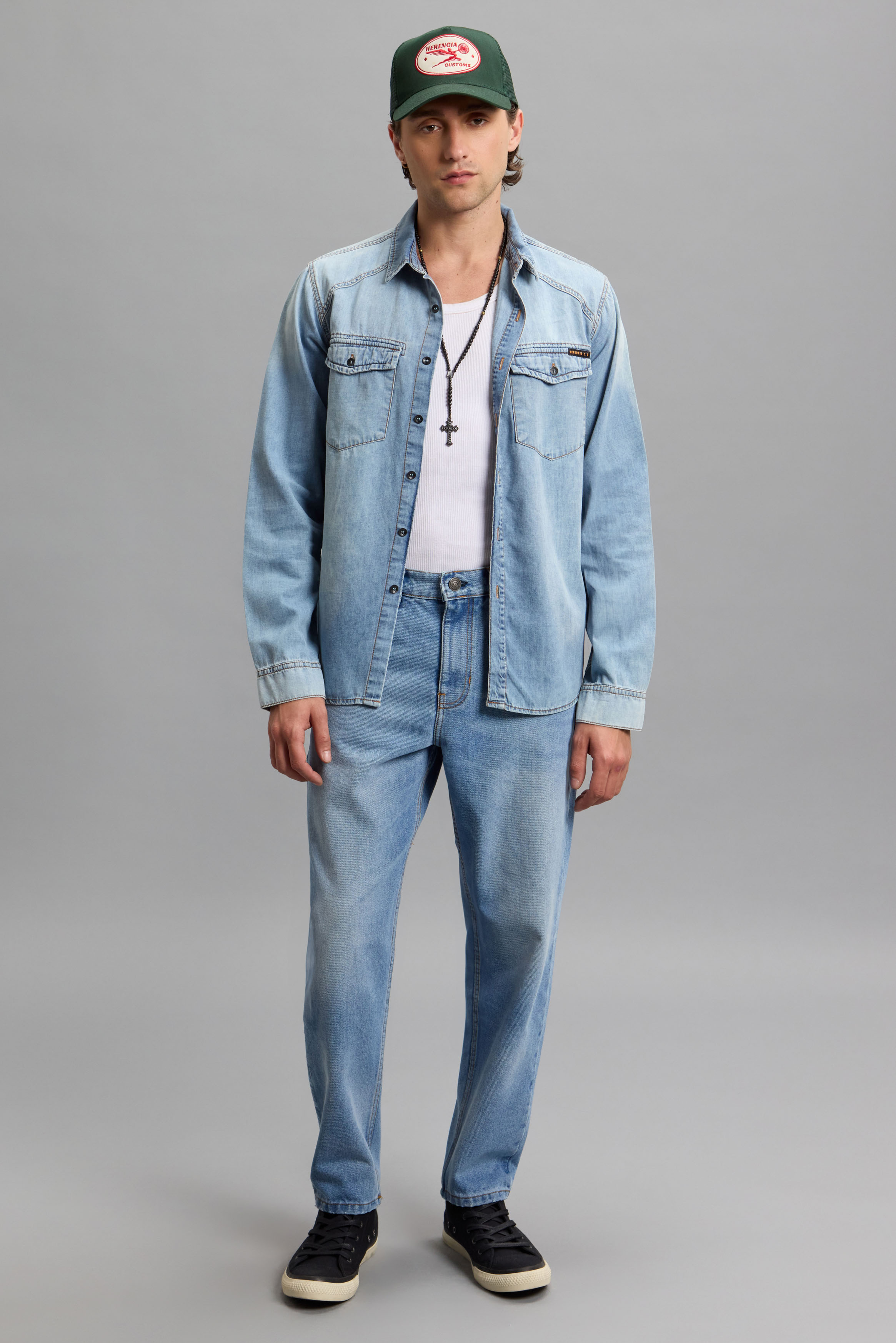 JEANS CARROT PREMIUM LIGHT BLUE